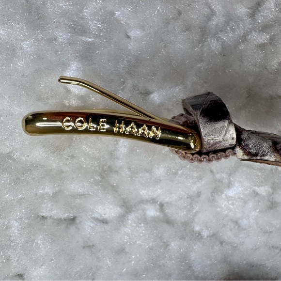 Cole Haan Findra Sandals in Tan Python Snakeskin Size 9B US - Picture 6 of 9